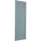 Ekena Millwork True Fit PVC Farmhouse/Flat Panel Combination Fixed Mount Shutters, Peaceful Blue, 15W x 68H, PR TFP101FC15X068SB - alternate 4